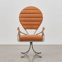 Contemporary chair PH Pope indoorfabricleather