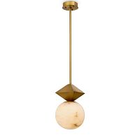 Pendant lamp ELKObrassstonealabaster