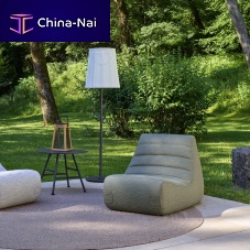 Contemporary fireside chair Saparella Batyline®with removable covermodular