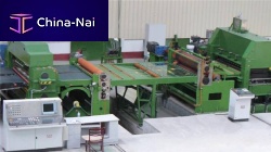 Sheet extrusion line for thermoplastics