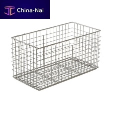 Instrument sterilization basket MYS 5040perforatedstainless steelwire