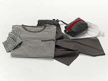 Aircraft cabin pyjamas fabric