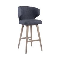 Contemporary stool BARBARA SG02beechwooden basemetal base