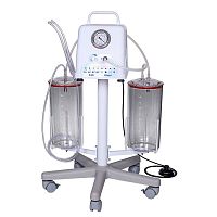 Pneumatic surgical suction pump A-45on casters