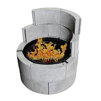 Wood-burning barbecue GLADSTONEfixedstone