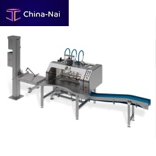 Demoulder line for the food industry automaticcompressed air