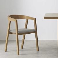 Contemporary chair Placidoindoorfabricplywood