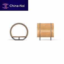 Wooden garden bed CISON CONTEA ORdoublecontemporarywith lights