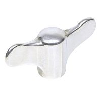 Wing nut WKstainless steelpolished stainless steelthreaded