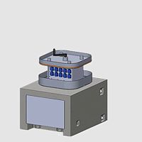 Retractable bollard RET-EL 6.100 NMfor airportelectrical distribution
