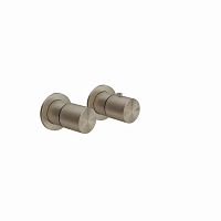 Double-handle shower mixer tap 70034 serieswall-mountedthermostaticchromed metal
