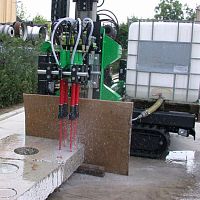 High-performance drilling head multi-spindle