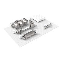 Fresh cheese production line processed cheesecurd cheese