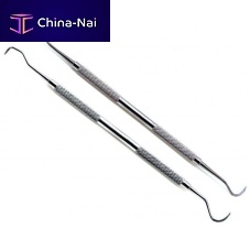 Periodontal scaler TI-03-1015complete setdouble-endedstainless steel