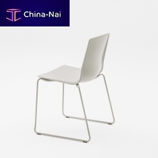 Contemporary chair LOTOindoorpolypropylenemetal base