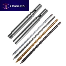 Bimetallic injection molding barrel