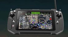 Drone ground station CAS-20 with mouse piloting