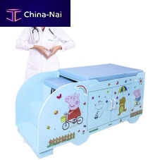 Pediatric examination table X20manualergonomicwith storage unit