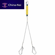 Rope fall arrest lanyard MO-54010shock absorbingdouble