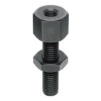 Rotating screw jack BJ332safety nutmanually-controlledfor heavy loads