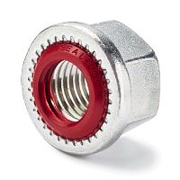 Hexagonal nut SEAL LOCK®galvanised steelself-sealing