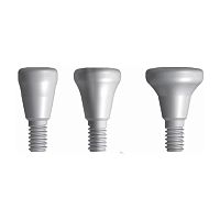 Cylindrical healing abutment Sub. conicaltitaniuminternal