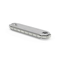 Modular conveyor belt LTL seriesaluminumindustrialfor the food industry