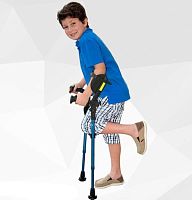 Forearm crutch Ergobaum® Junior pediatricheight-adjustable