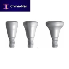 Cylindrical healing abutment Sub. conicaltitaniuminternal