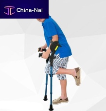 Forearm crutch Ergobaum® Junior pediatricheight-adjustable