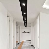 Recessed ceiling spotlight EXPO FRAMELEDhalogenround