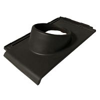 Special roof tile PLANUMfor chimney stacksclinkerred