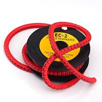 Cable clip EC series PVCmarkingcolor-coded