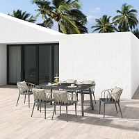 Contemporary chair H-25070outdoorindoorfabric