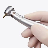 Dental turbine airwith LED lightwith internal water spray