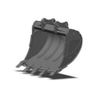 Standard tooth bucket for excavators