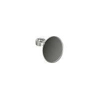 Wall-mounted bathroom mirror QA003contemporaryroundstainless steel