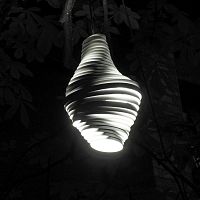 Pendant lamp BUMBLEBEEstainless steeloriginal designcorded