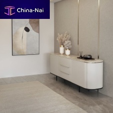 Contemporary sideboard venicewoodenmetalmarble