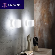 Contemporary wall light BEETLE indoormetalpolycarbonate