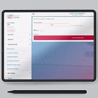 Design software Mobilefor air cargofor aeronautics