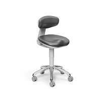 Dental stool Td-700height-adjustableon casterswith backrest