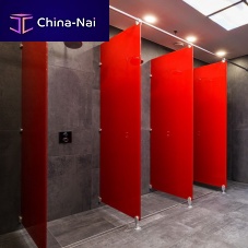 Fixed shower screen tempered glassfor public washroom