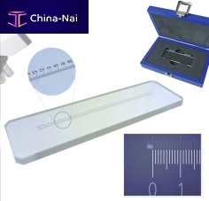 Microscope calibration equipment 010-310345for micron-scale measurementreference valuelaboratory