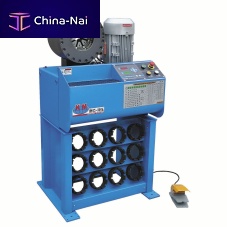 Hose crimping machine KM-91H-6Dhydraulic hosefor elbow fittingsfully-automatic