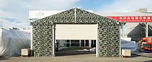 Helicopter hangar temporaryfor helidecks