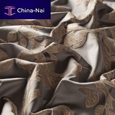 Curtain fabric TOLOSAnature patternpolyesterviscose