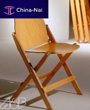 Contemporary chair SAMwoodwoodenfolding