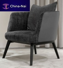 Contemporary relax armchair PASHfabricleatherash