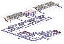 Conveyor conveyor system for the food industry